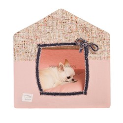 Louisdog（ルイスドッグ）通販 犬用ベッド Peekaboo/Organic Pink