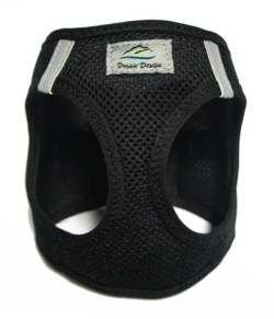 Doggie Design（ドギーデザイン）American River Ultra Harness Black アメリカン リバー パテント ペンディング ハーネス