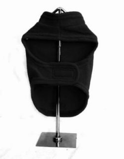 Doggie Design（ドギーデザイン）Black Fleece Harness Vest ブラック フリース ベスト