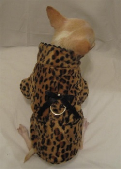 Platinum Puppy Couture（プラチナ パピー クチュール）Fur Baby Cheetah Print Dog Coat ファー ベビー チーター プリント コート
