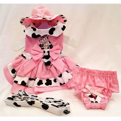 Platinum Puppy Couture（プラチナ パピー クチュール）Cupcake Cowgirl Harness Dog Dress カップケーキ カウガール ハーネス ドレス
