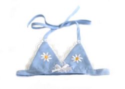 Doggie Design（ドギーデザイン）Denim & Daisy Bikini Top デニム デイジー ビキニ トップ