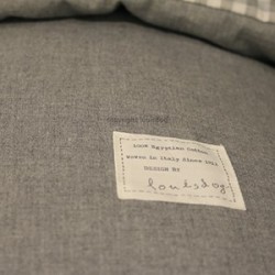 Louisdog（ルイドッグ）Egyptian Cotton Bed Grey エジプシャン コットン ベッド グレー