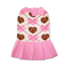 DOGO（ドゴ）Preppy Heart Sweater Dress プレッピー ハート セーター ドレス
