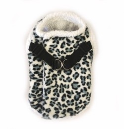 Doggie Design（ドギーデザイン）Snow Leopard Step In Wrap Coat スノー レオパード ラップ コート