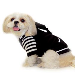 DOGO（ドゴ）PP Stripe Hoody Sweatshirt Black ストライプ フーディ スウェットシャツ ブラックカラー