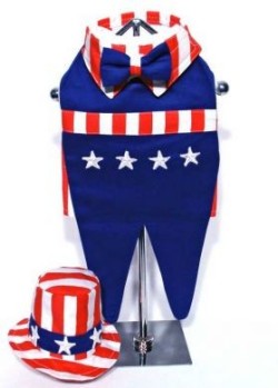 Doggie Design（ドギーデザイン）Uncle Sam Costume with Hat アンクル サム コスチューム セット