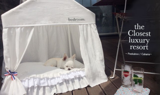 Louisdog（ルイスドッグ）通販 犬用ベッド Peekaboo/Cabana Petit 