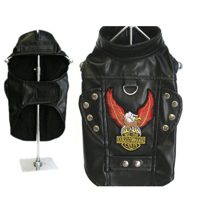 Doggie Design（ドギーデザイン）Born To Ride Motorcycle Harness Jacket ブラック ライド モーターサイクル ジャケット