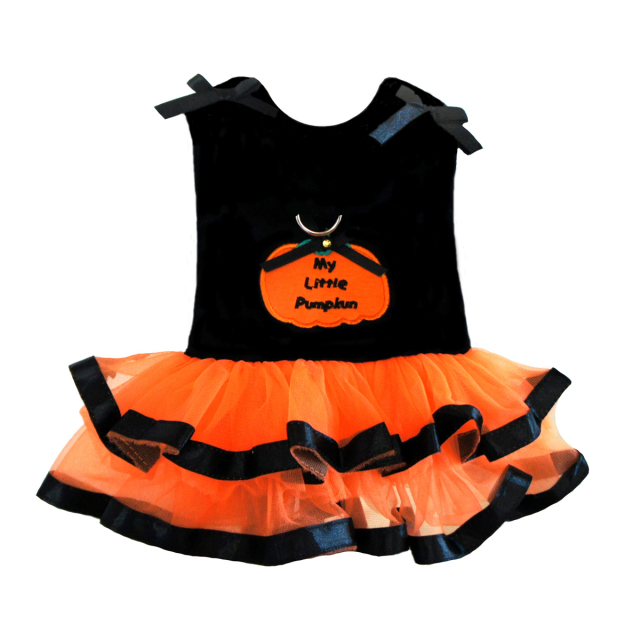My Lil’ Pumpkin Tutu Embroidered Dress パンプキン チュチュ ドレス